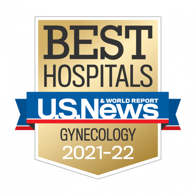 USNWR Gynecology badge 21-22