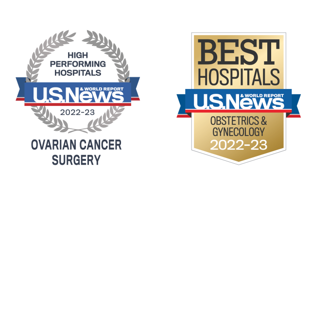 OBGYN Ranked No. 16 &amp; High Performing in Ovarian Cancer Surgery in 2022-23 U.S. News &amp; World Report rankings